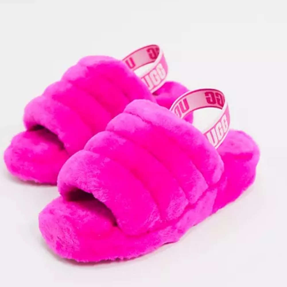 Ugg Hot Pink Fluff Yeah